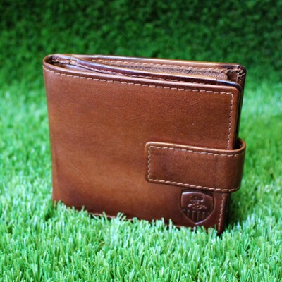 LEATHER ZIPPED WALLET