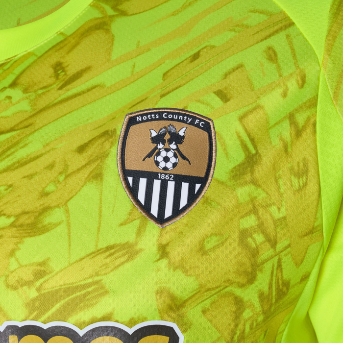 NOTTS Junior Home Goalkeeper Shirt 2025-26