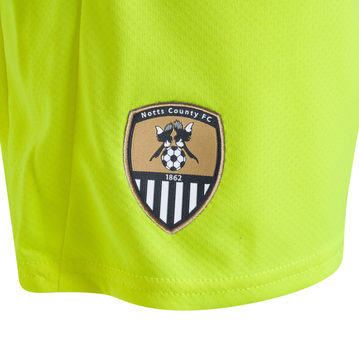 NOTTS Junior Home Goalkeeper Shorts 2025-26