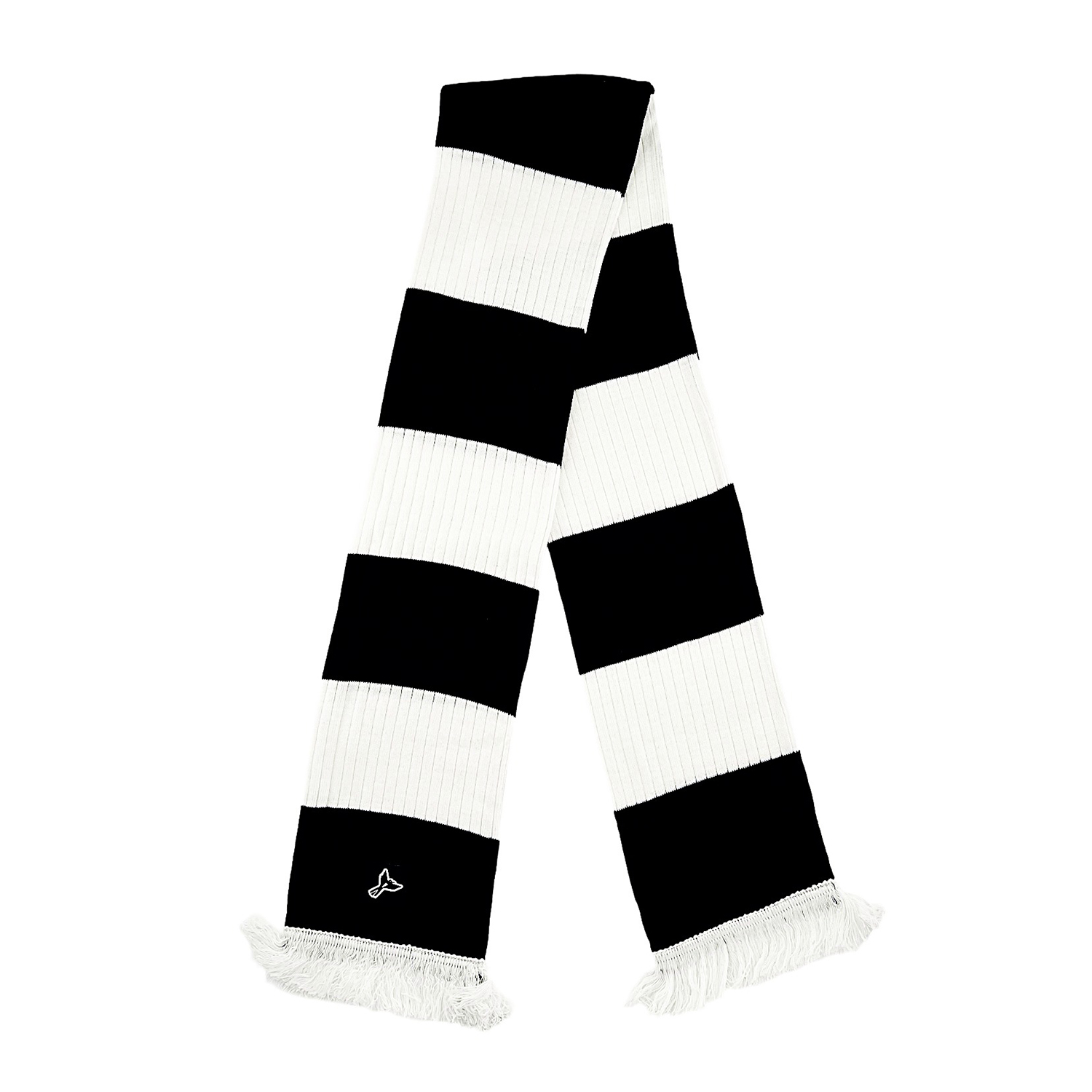 NOTTS Ribbed Retro Crest Scarf