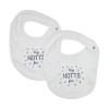 NOTTS Baby Bibs Twin Pack