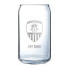 NOTTS Personalised Can Glass