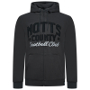 NOTTS Charcoal Zipped Hoodie