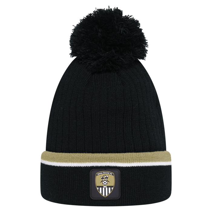 NOTTS Kids Striped Cuff Beanie