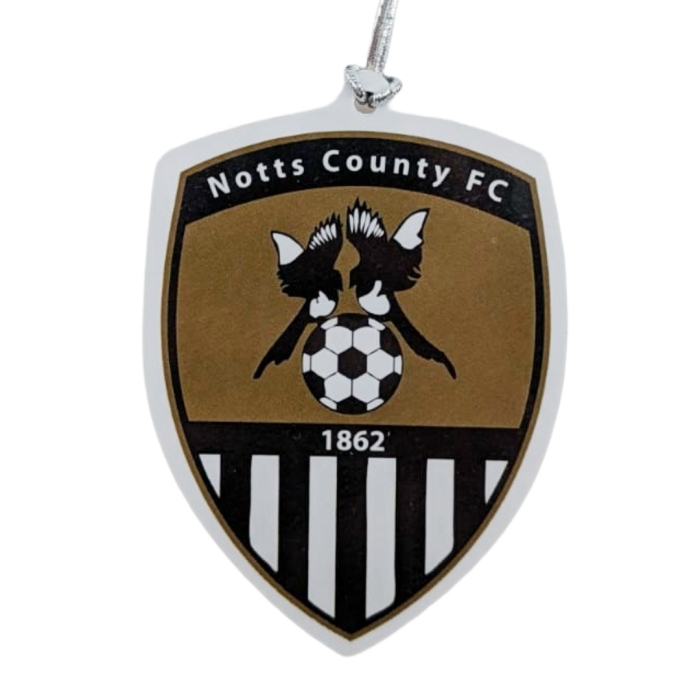 NOTTS Crest Tree Decoration