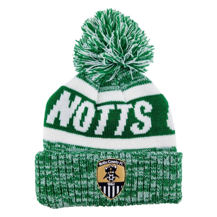 NOTTS Away Mix Text Beanie