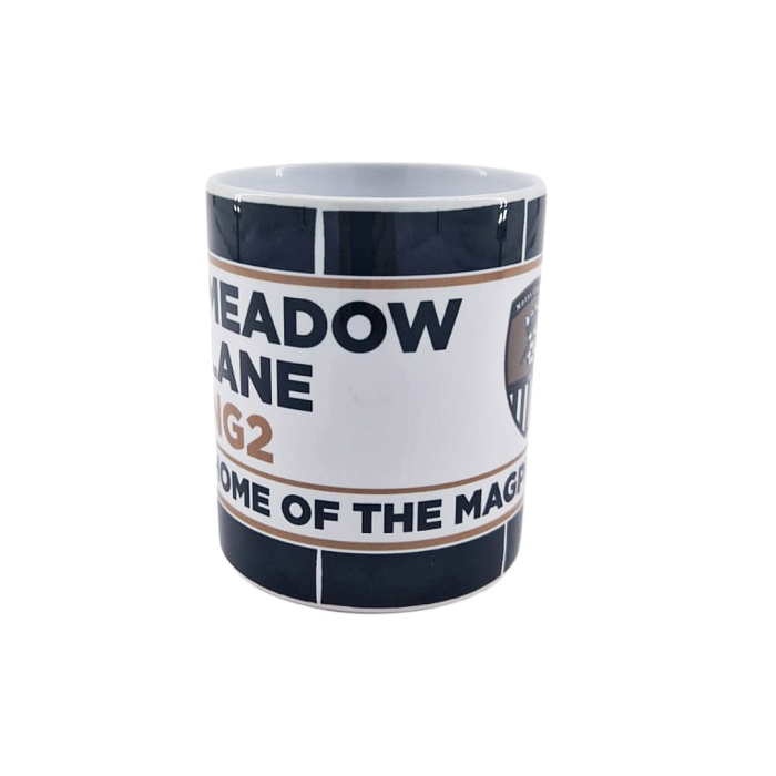 NOTTS Street Sign Mug