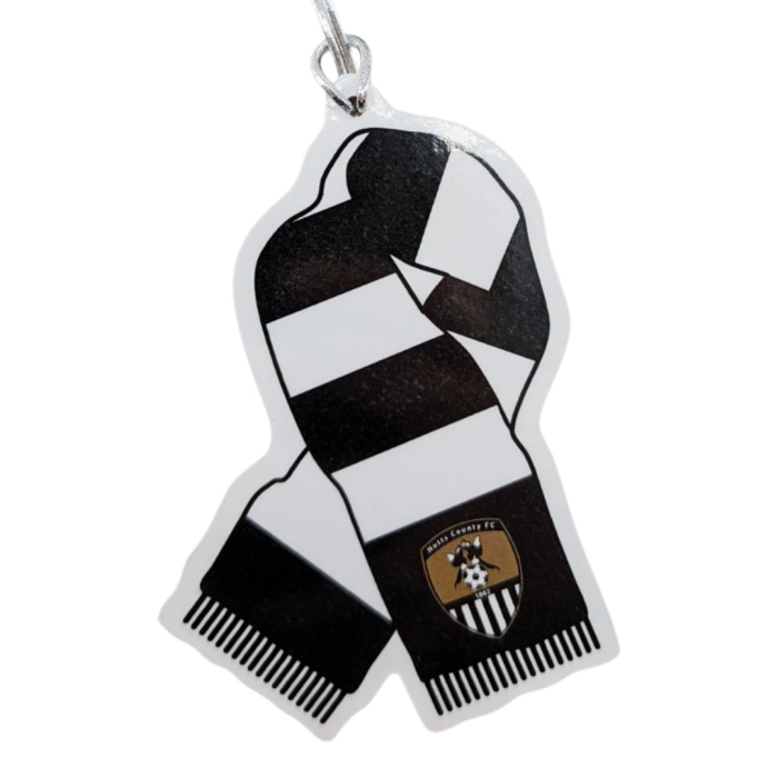 NOTTS Scarf Tree Decoration